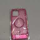 Temdan Magnetic Compatible with iPhone 13 Pro Max Case, [Built-in Invisible Kickstand][Compatible with MagSafe] [Military Grade Shockproof] Slim Translucent Matte Phone Case for iPhone 13 Pro Max 6.7" (Plum Red)