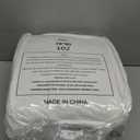 COONP King Mattress Topper, Extra Thick Pillowtop, Cooling Plush Mattress Pad Cover Cotton Top Bed Topper Protector with 8-21 Inch Deep Pocket (White)