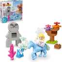 LEGO DUPLO Disney Elsa & Bruni in The Enchanted Forest Frozen Toy - Disney Princess Building Set for Toddlers with Elsa Minifigure - Gift Ideas for Preschool Girls & Boys, Ages 2+ - 10418