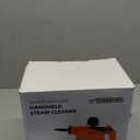 Handheld Steam Cleaner, Steam Cleaner with 16 PCS Accessory & Safety Lock, 500ML Large Capacity Natural Surface Steam for Cleaning, Multipurpose Steamer for Home, Car, Bathroom, Grease (Orange) (Orange)