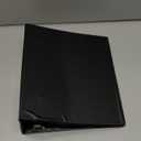 Avery Mini 3 Ring Binder, 5.5" x 8.5", 2" Round Rings, 375-Sheet Capacity, 2.8 Inch Wide Spine, Great for Home, School Supplies, Office, or Organization Needs, 1 Black Binder (27554)