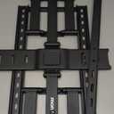 monTEK 1.1" Ultra Slim TV Wall Mount for 37-75 Inch TVs, 132lbs Heavy Duty, 4X Weight Tested, Full Motion Articulating Bracket, Max VESA 400x400mm, Fits 16/18" Studs