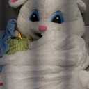 Morph Easter Bunny Costume Adult Deluxe Rabbit Mascot Outfit for Men - Perfect for Easter Costumes and Events