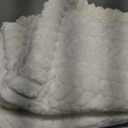 Smiry Non Slip Couch Covers for Dogs, Fuzzy Pet Couch Covers for 2 Cushion Sofa Pet Friendly, Soft Sofa Loveseat Slipcovers Cushion Furniture Protector Washable (Beige, 27.6" x 47")