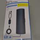 3900+ Miles Range TV Antenna,2026 Digital TV Antenna Indoor Outdoor with Strongest Amplifier, 360Reception HDTV Antenna for Local Channels for Smart TV and Old TVs-38ft Coax Cable-Support 8K 4K 1080p