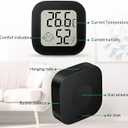 High Precision Digital Thermometer Hygrometer Indoor Hygrometer