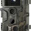 GardePro A3S Trail Camera (Non-Cellular, Non-WiFi), Enhanced Low-Light Performance, 64MP Photo & 1296P HD Video, 0.1s Trigger, 100ft No-Glow Night Vision, Motion Activated Wildlife Camera