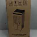 Lerat Portable Air Conditioners for Room, Swamp Cooler Portable AC Unit with Large Water Tank, Windowless Evaporative Air Cooler with 3 Speeds, Rapid Cooling Room Air Conditioners for Home & Garage
