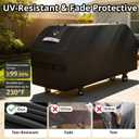 Griddle Cover for Blackstone 36" Griddle,2026 Upgraded 1000D Heavy Duty Waterproof Flat Top Grill Cover,Tear and Fade Resistant Grill Cover with Straps for Blackstone 1528 and More 4-Burner Griddle