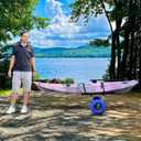 Kayak Cart, Heavy-Duty Kayak Cart Dolly Canoe Trolley Wheels for Paddleboard Kayaks SUP Transport, Large