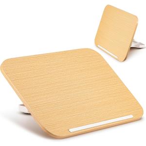 Slant Board - 13.5 x 9.3 Inch Sloped Surface to Improve Handwriting Legibility - Wood Writing Slope - Adjustable Slanted Clipboard for Home, Art, Office (1 Pc)