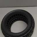 10x2.5 Scooter Tires 2-Pack Tubeless - 60/70-6.5 Airless Off-Road Replacement for Segway Ninebot Max G30/G2, Gotrax G6/G5/G MAX/ECLIPSE (Black)