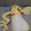 Baby Soothers Toys, Cute Animal Plush Stuffed Doll Toy for Girls Boys, Plush Figure Soothing Toys for Home and Travel (001)