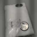 NICETOWN White Sheer Linen Curtains for Living Room 84 inch Length 2 Panels Set, Grommet Semi Sheer Privacy with Light Filtering Flax Window Treatments for Bedroom, W52 x L84