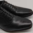 Bruno Marc Men's Dress Shoes Bussiness Formal Oxfords Wesley Lace Up Soft Plain-Toe (12, Black)