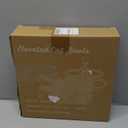 Adjustable Elevated Cat Bowls with Stand, 3 Height Raised Food & Water Bowl Set for Indoor Cats, 4 Stainless Steel Tilted Pet Dishes for Small Dogs, Non-Slip Feeding Station with Anti-Spill Design