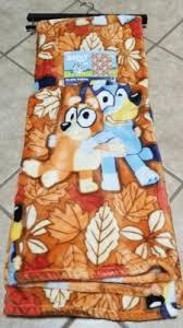Bluey All Over Hugs Amp Leaves Throw, 50in x 70in