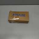 MIULEE Pack of 2 Decorative Linen Burlap Pillow Covers Farmhouse Boho Accent Pillowcases for Sofa Car Couch Bedroom Living Room Decor 12x20 Inch Brown