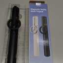 TONEOF 68" Magnetic Selfie Stick Tripod with Aluminum Strong Magnetic Holder for Magsafe, 360 Rotatable Travel Phone Tripod Stand with Metal Ring & Rechargeable Remote for iPhone/AndroidBlack