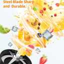 2 x Replacement Blade for TOAKELI Upgraded Blender Accessories, Blender Blade Compatible with TOAKELI 1300W Smoothies BlenderModel 316