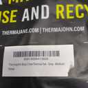 Thermajohn Long Johns Thermal Underwear for Men Fleece Lined Base Layer Set for Cold Weather (Medium, Black)