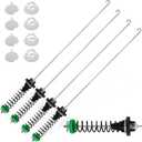 Upgraded W11171694 Suspension Rod Kit (4 Pcs) fit for whirlpool Suspension Rod Kit W11396716 MVW6200KW2 MVW6230HW0 WTW5100HC2 WTW6120HW0 WTW5105HW0 WTW5100HW2 WTW6120HC0