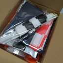 33 Pcs Race Car Party Decorations, Kids Party Decoration, Race Car Cups with Straws, Racing Checkered Flags, Racetrack Floor Runner and Racing Car Themed Tablecloths for Birthday Party Decoration (Black White)