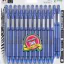 Zebra Pen Z-Grip Retractable Ballpoint Pen, Smooth-Flowing Blue Ink, 1.0mm Medium Point, School & Office Supplies, Ideal for Note-Taking, Journal and Planner Use, 24-Pack (12225)