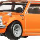 Hot Wheels Premium Car Culture Collectible Toy Car, 1:64 Scale Die-Cast Toyota Corolla TE 27, Japan Historics 4 Vehicle with Real Riders Tires