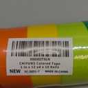 10 PCS Colored Masking Tape, 1 Inch x 13 Yards x 10 Rolls, 390 Feet Total, Colored Painters Tape for Arts and Crafts, Rainbow Labelling Masking Tape for School Supplies