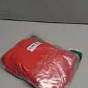 SELINK Womens Varsity Striped Oversized Sweatshirt Crewneck Long Sleeve Casual Fashion Pullover Top Fall Outfits (Medium, Red)