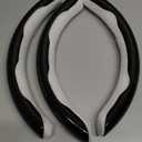 Car Steering Wheel Cover Carbon Fiber Snap On Steering Wheel Accessories