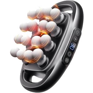 16-Drive Massage Gun Deep Tissue Muscle Massager with 3 Modes & 30 Intensities, Portable Quiet Percussion Massager for Legs, Waist, Back, Neck, Buttocks Muscle Pain Relief