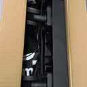 Folding Hand Truck Lightweight Hand Truck Dolly Foldable,Luggage cart with 6 Rotate Wheels, Utility Cart with Adjustable Handle,Collapsible Dolly for Moving (Black)