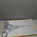 upsimples 16x24 Picture Frame Natural 3 Pack, Scratch-Proof Poster Frames 16 x 24 for Photo Gallery - Slide-In Strips, Horizontal or Vertical Wall Mounting