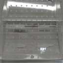 madesmart Small Clear Angled Tray, Bath Collection, Nail Polish & Cosmetic Storage and Organization, BPA-Free