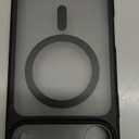 TOCOL for iPhone 17 Pro Max Case, Compatible with Magsafe, Full Camera Protection, Built-in Magnetic Ring, Translucent Matte Phone Case for iPhone 17 Pro Max 6.9 Inch (Black)