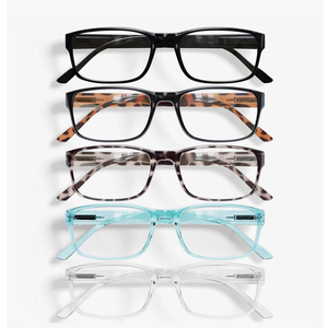 Gaoye Professional Reading Glasses for All Day - Computer Readers with Blue Light Protection - Value Pack