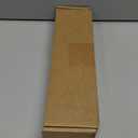 Malldii 9.5" Large Acrylic Straw Holder for Cabinet Door - Reusable Tumbler Straw Organizer Storage, Small Kitchen Accessories Container, Ultra Sticky Cupboard Door Mounted (Transparent)