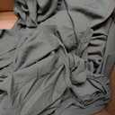 Bedsure Duvet Cover King Size with Fitted Sheet - 4 Pieces Prewashed Cotton-Like Polyester Extra Soft Bedding Set, Includes 1 Duvet Cover 104x90 Inches, 2 Pillow Shams, 1 Fitted Sheet, Olive Green (03 - Olive Green (No Comforter))