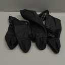 Waterproof Dog Boots for Small/Medium Dogs -Dog Paw Protectors Dog Suspender Boots Anti-Slip Pet Shoes for Outdoor Walking, Reflective Stay-On,Dirt-Proof Comfortable Booties (Black, Large)