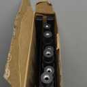 Mavivegue 19- 43 Adjustable Shoe Rack, 3 Adjustable Length, 3 Tier Expandable Shoe Rack for Closet, Entryway, Shoe Shelf, Black