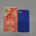 Vooii Compatible with iPhone 17e Case and for iPhone 16e Case, Liquid Silicone Upgrade [Camera Protection] [Anti-Scratch Microfiber Lining] Shockproof Phone Case for iPhone 17e/16e 6.1" - Klein Blue