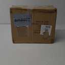 PETAFLOP Shipping Boxes 4x4x4 White Cardboard Box Kraft Corrugated Small Mailing Boxes, 25 Pack