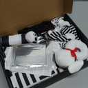 Joyreal High Contrast Baby Toys 0-6 Months, Black and White Sensory Toys for Newborn Brain Development, Montessori Infant Toys with 20 Cards