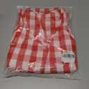 Summer Gingham 2 Piece Lounge Sets For Women Button Down Sleeveless Tank Tops Boxer Shorts Sets Matching Pajama Sets Red (Red, S)