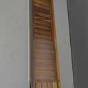 VaeFae Teak Bathtub Tray, Wooden Bath Caddy Tray for Bathtub, Bath Tub Wood Tray Table for Tub (30" x 6" x 1.8")