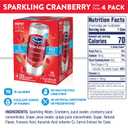 Ocean Spray Sparkling Cranberry Juice Drink, 11.5 Fl Oz Cans, 4 Count (Pack of 6) BBD 08/14/26