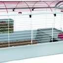 Living World - Deluxe Hybrid Habitat, Large - Rabbit, Guinea Pig, Chinchillas, and Small Animal Cage (37.8"L x 22.5"W x 22.0"H)