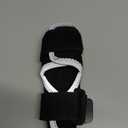 Dog Leg Braces for Back & Front Legs- Dog Hock & Ankle Joint Brace for Weak Back Legs with 2 Metal Strips, Reflective Trim for Sprain, Injury, Arthritis, Wound Recovery,Black,L